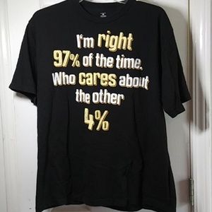 2/$20 EUC Statistics Graphic Tee L